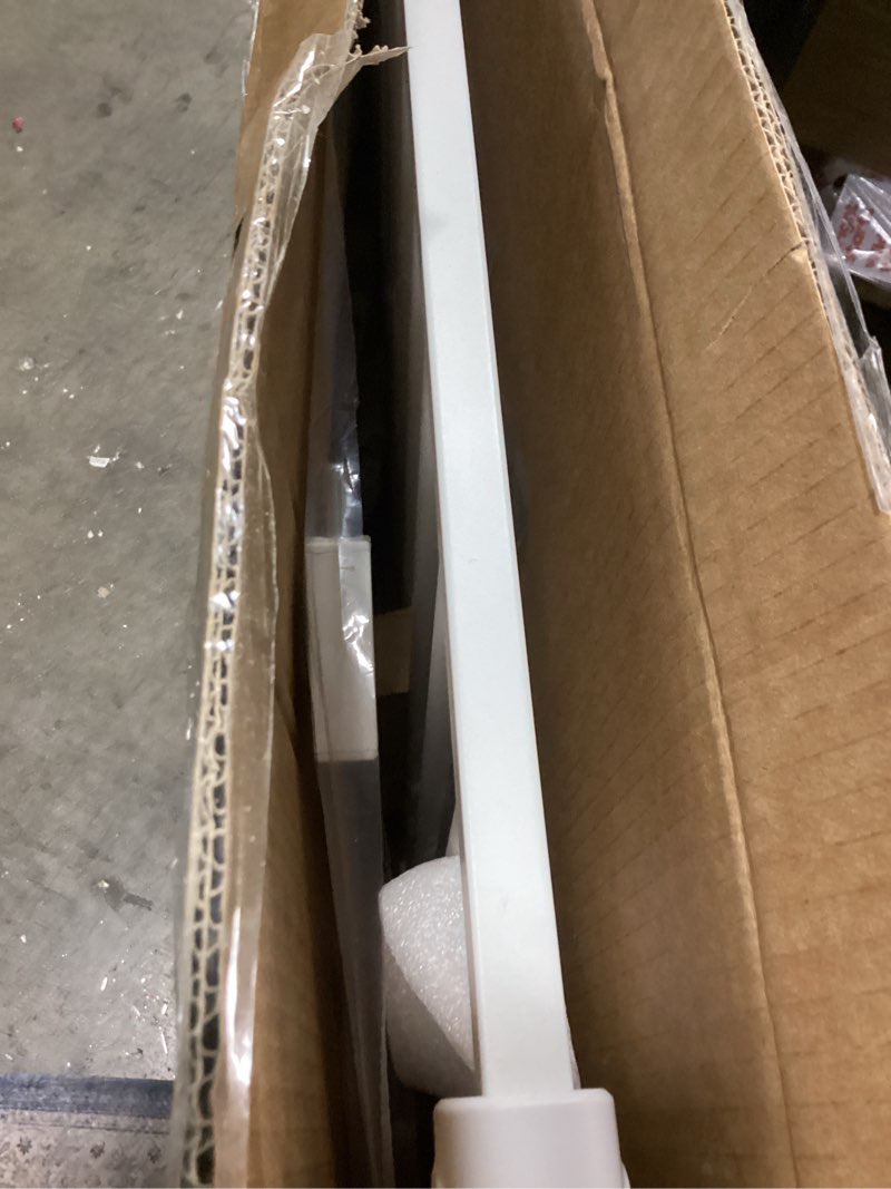 Condition photo showing Good Condition for BABELIO Baby Gate for Doorways and Stairs, 36-41" Pet Gate with Wide Walk Thru Door and Lock Indicator, No Drill Pressure Mounted Safety Gate with Double Lock and Self-Closing, White White 36-41"W, 30"H