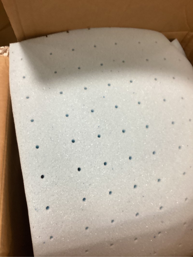 Condition photo showing Good Condition for Best Price Mattress 3 Inch Ventilated Memory Foam Mattress Topper, Cooling Gel Infusion, CertiPUR-US