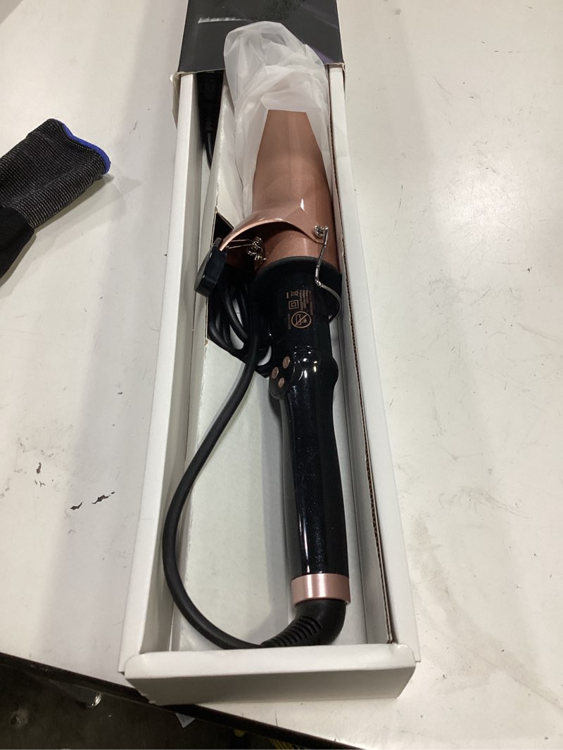 Condition photo showing Good Condition for 2 inch curling iron extra long barrel for long hair, large barrel curling wand ceramic tourmaline with lcd display,10 temps, dual voltage 2 inches