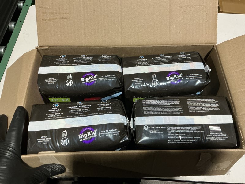 Condition photo showing New/Like New for Pull-Ups Boys' Night-Time Potty Training Pants, Size 2T-3T Overnight Training Underwear (16-34 lbs),120 Ct 2T-3T 120