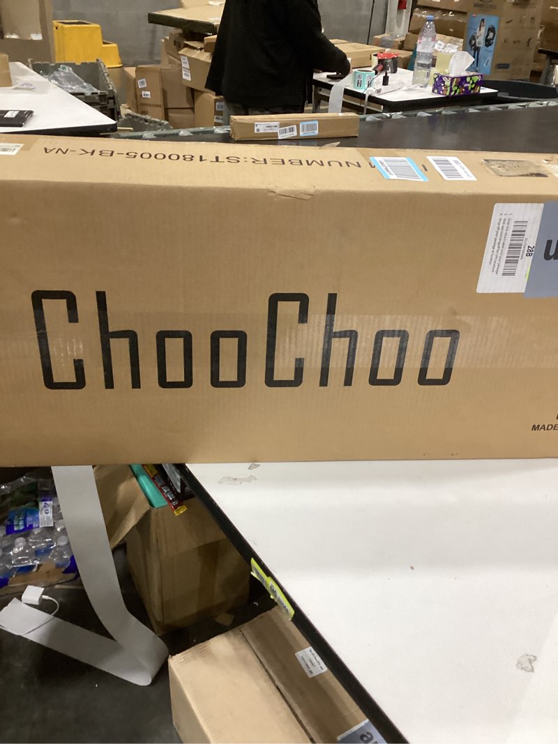 Condition photo showing Good Condition for ChooChoo Console Table with Drawers, Narrow Wood Accent Sofa Table Entryway Table with Storage Shelf for Entryway, Front Hall, Hallway, Living Room, Black Black 11.8"D x 39.4"W x 31.5"H