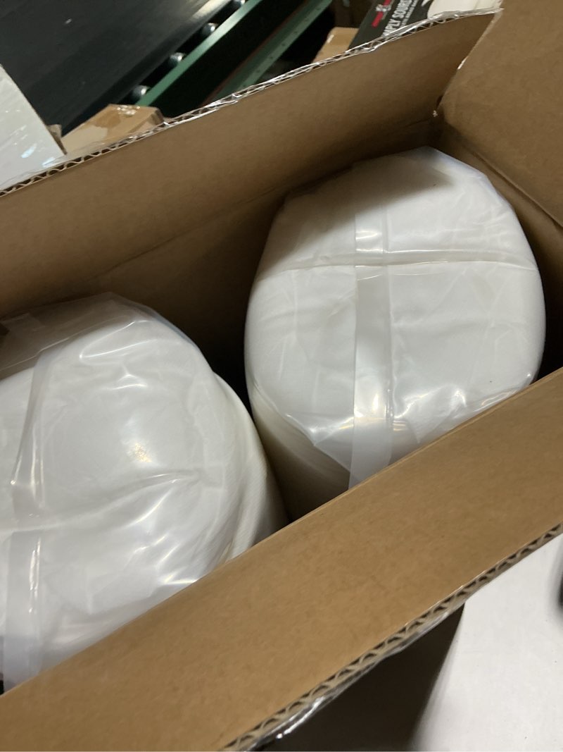 Condition photo showing Good Condition for outdoor chair cushions set of 6: waterproof & fade resistant seat cushion for patio furniture - 18.5 x 16 x 2 inch chair pads with ties and hidden zipper - patio chair cushion replacement, dark grey 18.5x16x2 inch | 6 pack dark grey