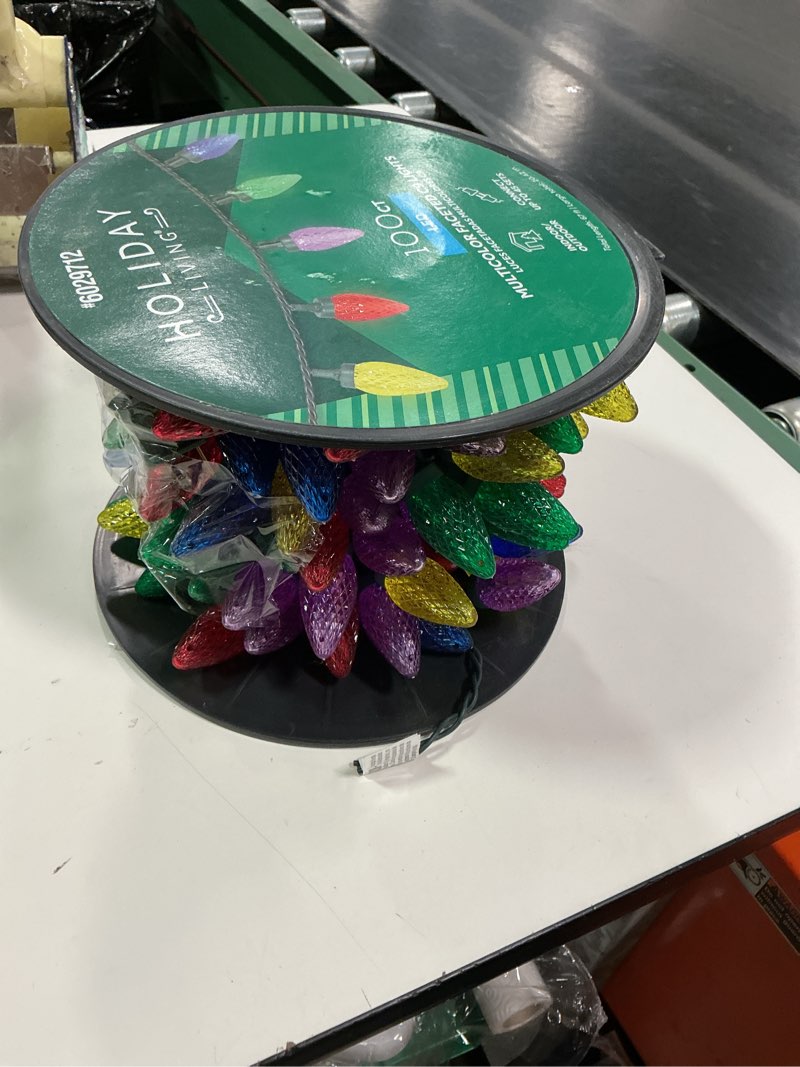 Condition photo showing Good Condition for Holiday Living 100-count 66-ft Multicolor LED String Christmas Lights