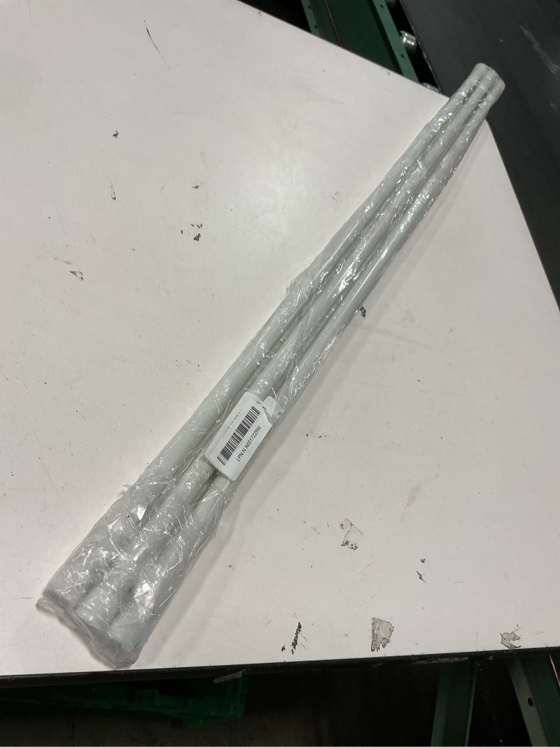 Condition photo showing Good Condition for AIZESI 2pcs Spring Tension Rods Adjustable 26 to 39 inch Small Tension Curtain Rod No Drilling Expandable Spring Loaded Curtain Rod,Suitable for Doors and Windows 28 to 36 inch, White White 26" to 39"-2Pcs