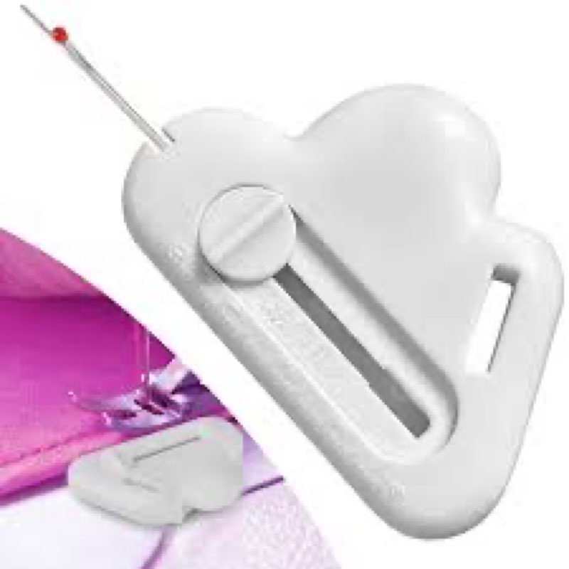 TIGARI Magnetic Seam Guide with Seam Ripper, 2025 Upgraded Multifunctional Polygonal Magnet Seam Hemmer Guide with Scale, Universal Sewing Accessories & Supplies for Sewing Machine