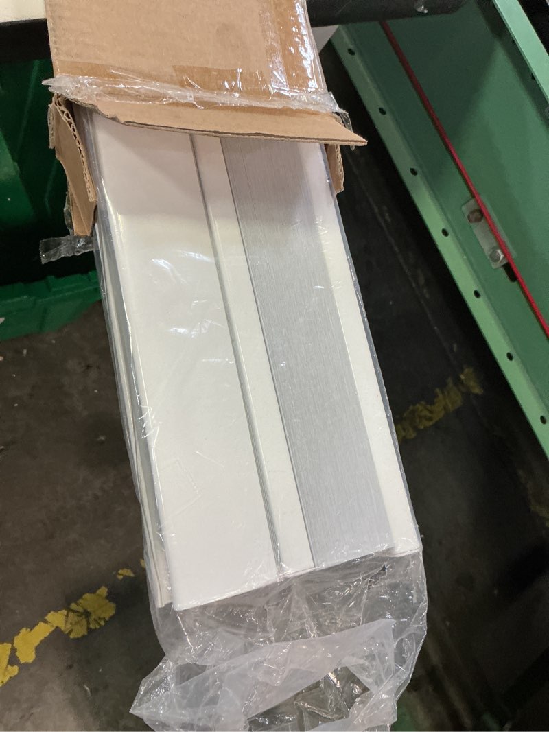 Condition photo showing Good Condition for unishades top down bottom up cellular shades cordless honeycomb blinds for indoor windows, for windows size (42" w × 64" h) colour (white - blackout) white - blackout 42" w × 64" h