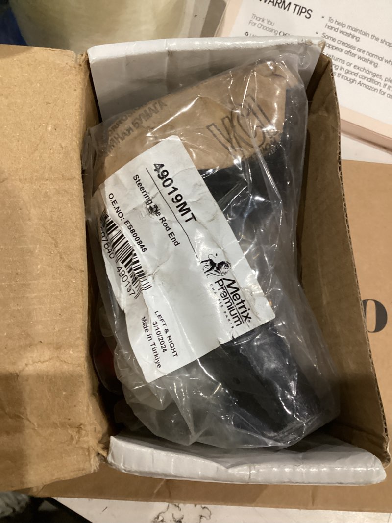 Condition photo showing As Is for metrix premium chassis parts outer tie rod end kit fits ram dakota 11 | dodge challenger 08-10, charger rwd 07-10, charger 06, dakota mexico 11-12, front, 2 pc, replacement es3571, made in europe es3571 x2/ pair