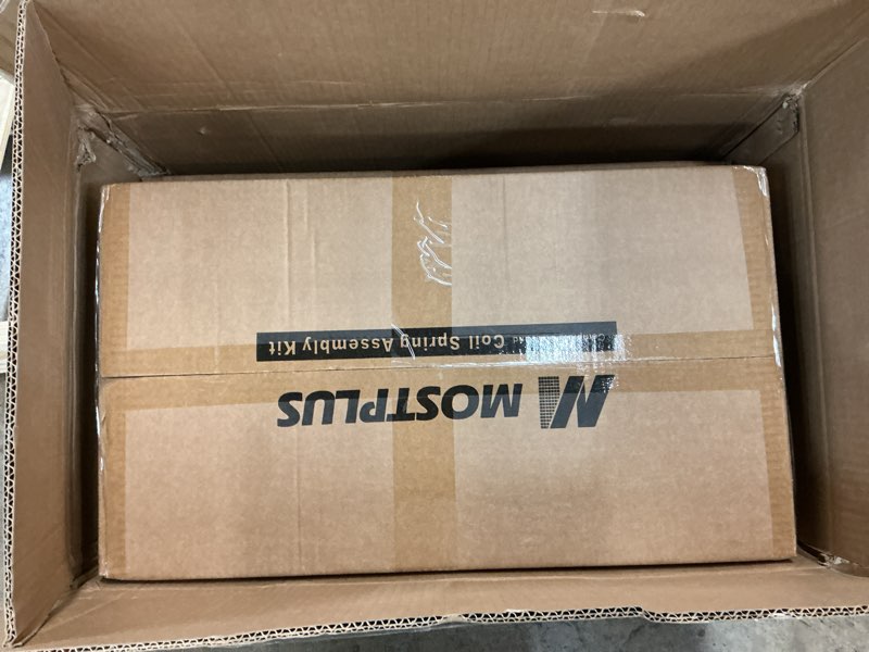Condition photo showing As Is for mostplus pair front complete struts coil spring assemblies 172523 172522 compatible with 2012 2013 ford focus (2.0l only) shocks absorber kit