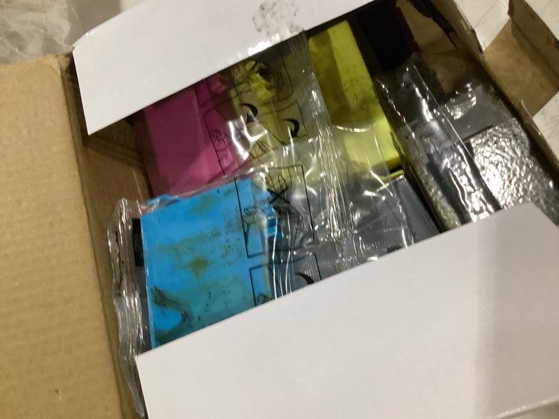 Condition photo showing As Is for remanufactured ink cartridges replacement for epson 252xl ink cartridges combo pack workforce wf-7720 wf-3460 wf-3620 wf-7710 wf-7620 wf-7610 (4 black, 2 cyan, 2 magenta, 2 yellow) 4x black, 2x cyan, 2x magenta, 2x yellow