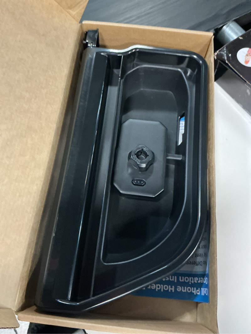 Condition photo showing Good Condition for pzk car phone holder for 2025 2026 ford bronco sport accessories auto lock car phone mount custom 13.2-inch screen dashboard storage box behind 360° rotation hands free not affect air vent ford bronco sport 2025-2026 auto lock
