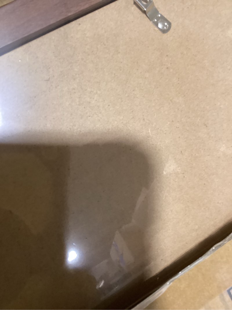 Condition photo showing New/Like New for 12x18 Picture Frame 3 Pack - Brown Poster Frame Display Pictures 11x17 with Mat or 12 x 18 Without Mat for Wall Hanging Horizontal and Vertical Brown 12x18(3PK)