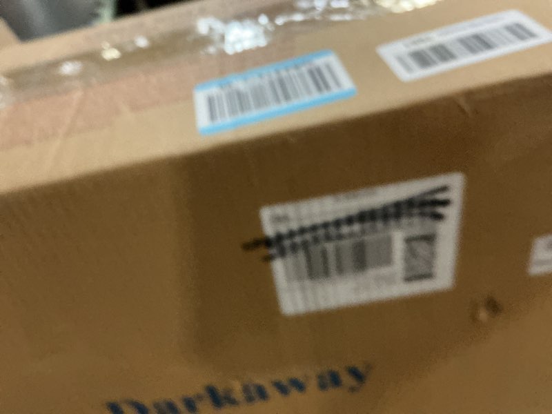 Condition photo showing New/Like New for Darkaway Outdoor Wall Light Fixture,2pcs 14.57inch Large Outside Porch Lights Wall Mounted Water Ripple Glass Exterior Waterproof Lantern Modern Wall Sconce Lighting for House Oil-Rubbed Bronze-Water Ripple Glass 14.57inch-2Pcs