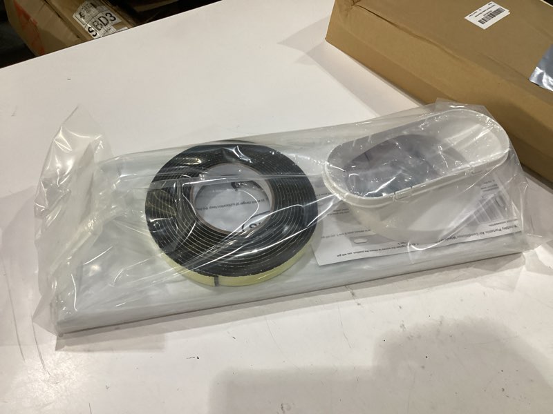 Condition photo showing New/Like New for yoleshy portable air conditioner window kit with coupler adjustable window seal for ac unit, sliding ac vent kit for 5 inches exhaust hose