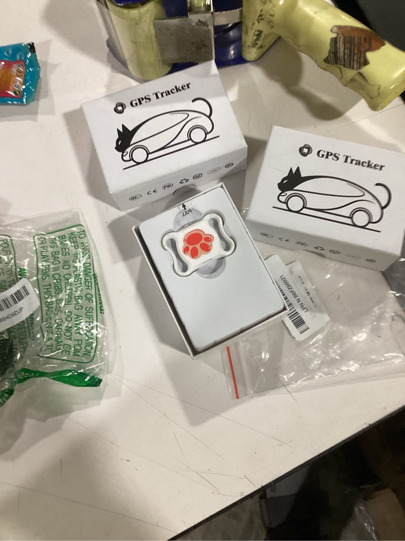 Condition photo showing New/Like New for gps tracker for dogs & cats - no monthly fee/subscription, free pet collar included | waterproof, anti-lost, real-time pet tracking collar | 365-day long battery life | compatible with ios & android