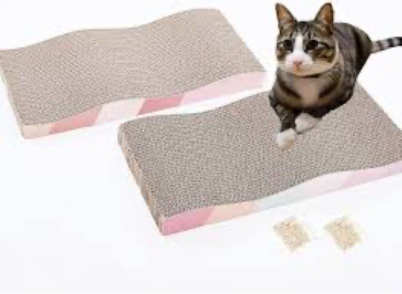 Purrlato Cat Scratching pad, Corrugated Cat Scratcher