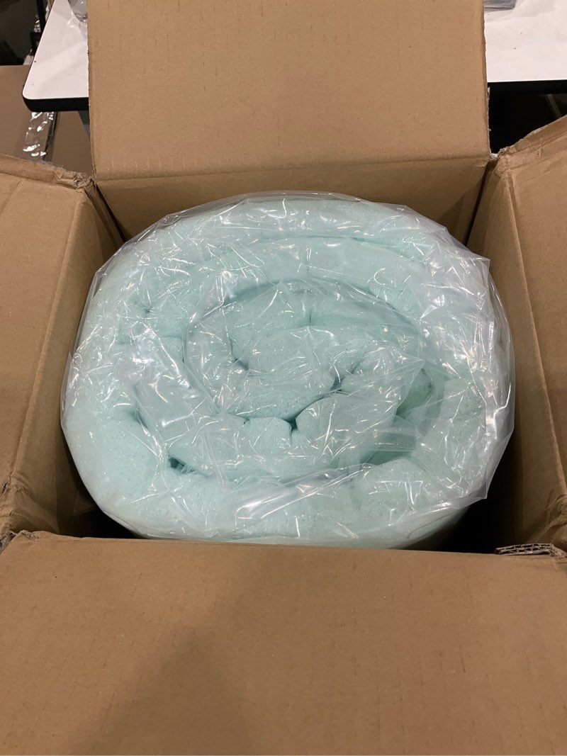 Condition photo showing New/Like New for linenspa memory foam mattress topper, twin xl size - 2 inch gel infused memory foam - plush feel - cooling and pressure relieving - certipur certified - dorm room essentials twin xl 2 inch classic gel
