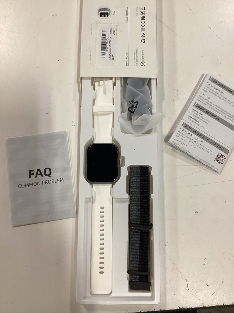 Condition photo showing New/Like New for veryfit smart watch model id208 plus