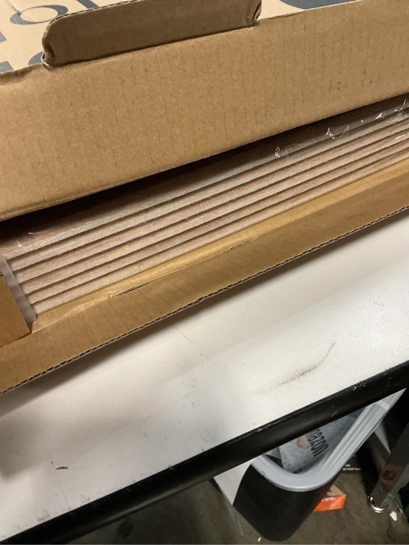 Condition photo showing New/Like New for acoustical wall panels, 6-piece 23.62 x 23.62 inches art acoustic panels, decorative acoustic panels, acoustic wall panels, sound absorbing wall art, arcadian vortex 72 x 48 inches arcadian vortex