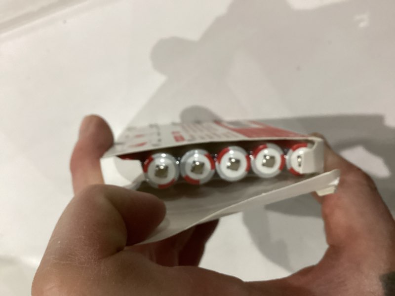 Condition photo showing New/Like New for BEVIGOR AA Lithium Batteries 12Pack Ultra, 3500mAh 1.5V Double A Lithium Battery, Longer Lasting AA Batterie for Blink Smart Lock Deadbolt, Aralm System etc High-Tech Devices, Non-Rechargeable Ultra-AA 12 Pack