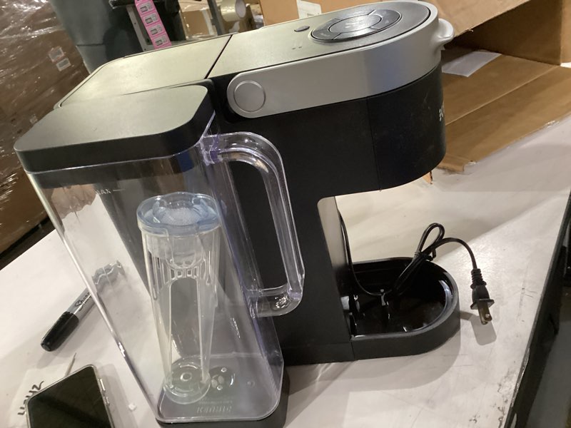 Condition photo showing As Is for Not tested ***Keurig K-Supreme Single Serve K-Cup Pod Coffee Maker, MultiStream Technology, 4 Brew Sizes, 66oz Dual-Position Removable Reservoir, Black Black Coffee Maker