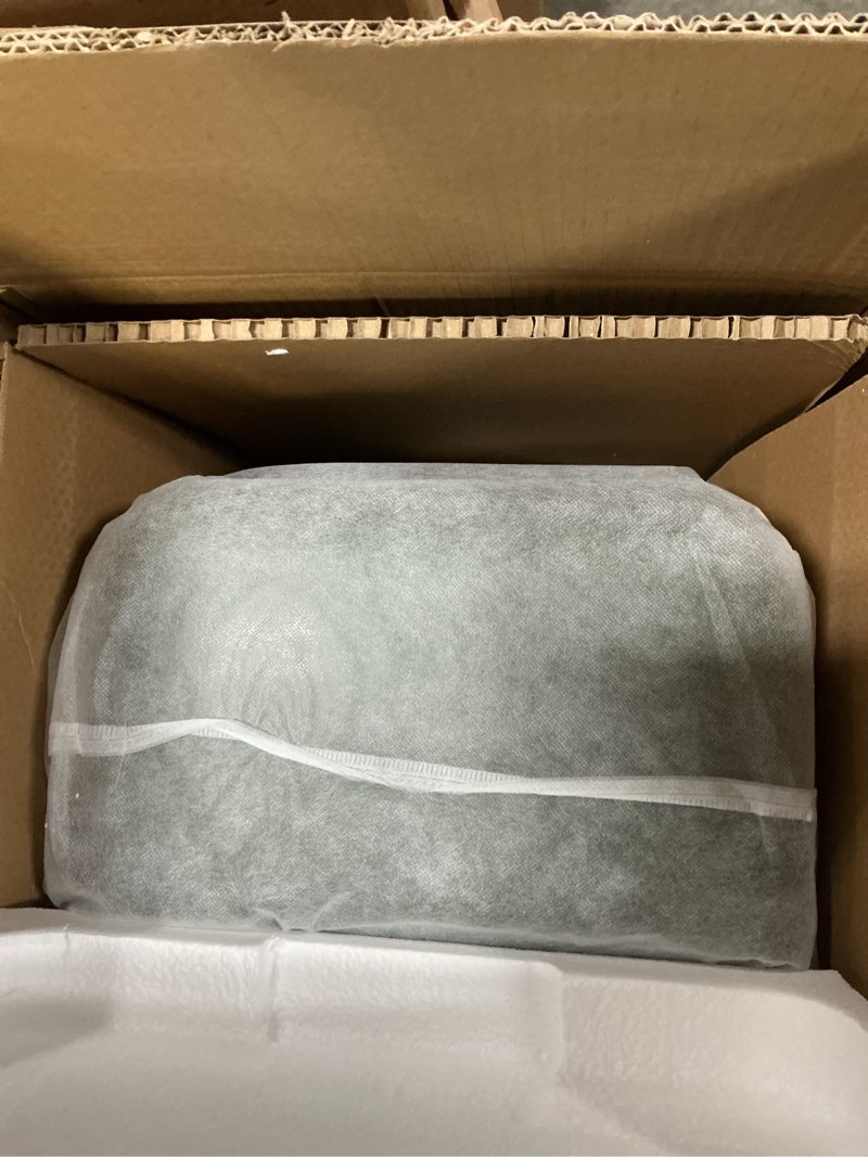 Condition photo showing Good Condition for Kitchen 8 Gallon (30L) Trash Can - Stainless Steel Garbage Cans with Foot Pedal, Recycling Bin with Lid for Office Bathroom (Green) Green 30Liter / 8Gallon