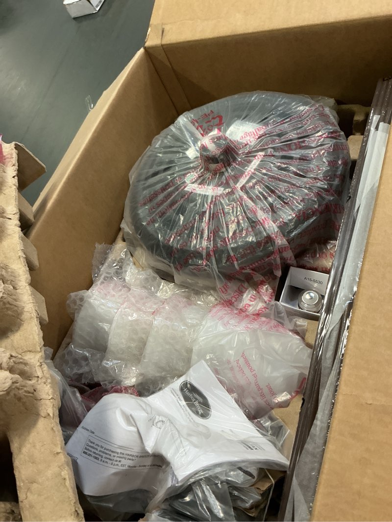 Condition photo showing Good Condition for Harbor Breeze Notus 52-in Bronze LED Indoor Downrod or Flush Mount Ceiling Fan