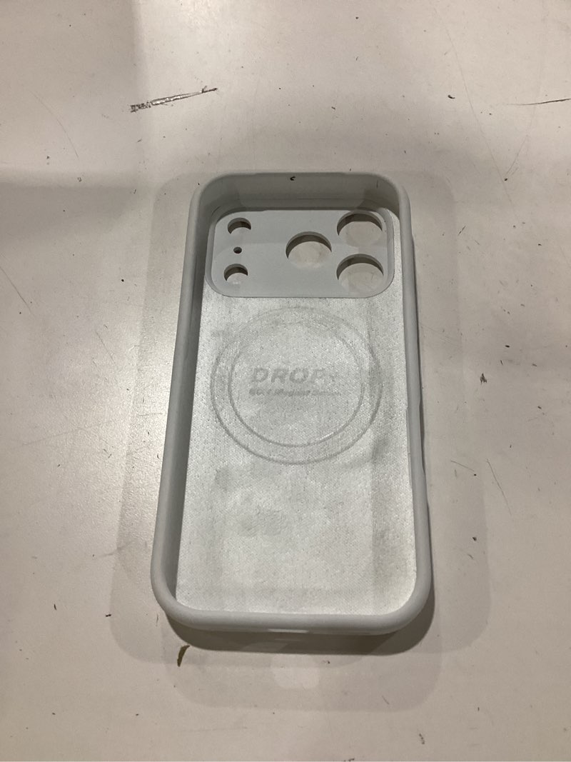 Condition photo showing New/Like New for love 3000 designed for iphone 17 pro case, premium silicone [compatible with magsafe][soft anti-scratch microfiber lining] shockproof protective phone case for men women 6.3", white white iphone 17 pro 6.3inch
