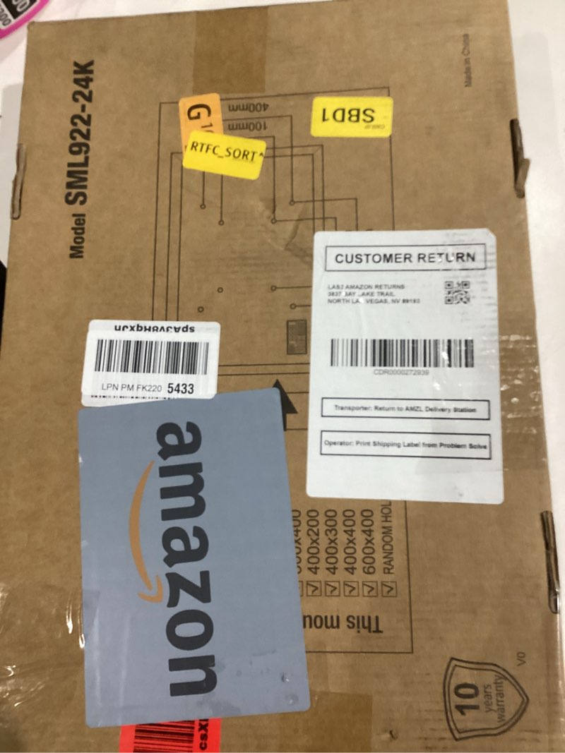 Condition photo showing Good Condition for USX STAR Full Motion TV Wall Mount 24 inch Studs for Most 42-86 Inch TVs, Adjustable TV Wall Mount Swivel and Tilt, Loading 110 LBS, Max VESA 600x400mm, Fits 16", 18", 24" Studs 24in Stud Movable 42-86inch