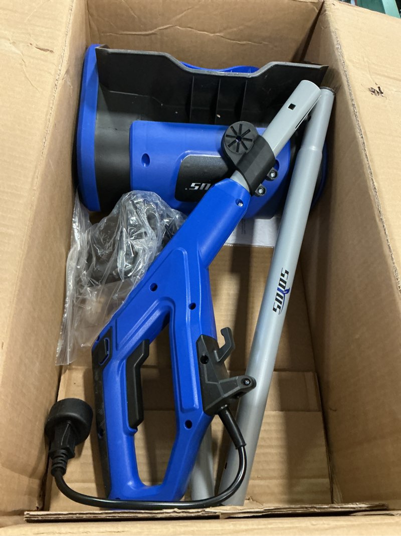 Condition photo showing Good Condition for SOYUS Electric Snow Shovel, 11-Inch 10 Amp Corded Snow Shovel for Driveway, Snow Blower with Adjustable Front Handle, 300lbs/Minute