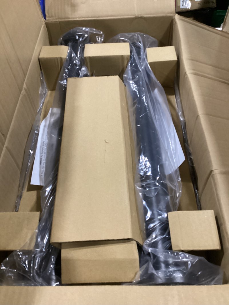 Condition photo showing Good Condition for haturi adjustable speaker stands for sonos era 100, 100 sl & era 300, pair | 22"–42" height range, heavy-duty metal construction, cable management and non-slip bases for stable floor placement black 2 pack