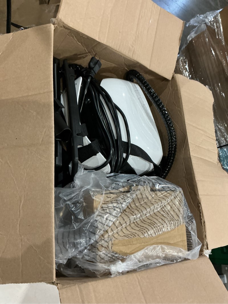Condition photo showing Good Condition for waitbird steam cleaner, steam cleaner for home, handheld steamer for cleaning with 21 accessories, 248 °f high temperature, suitable for grout, carpet, floor,grease stain white