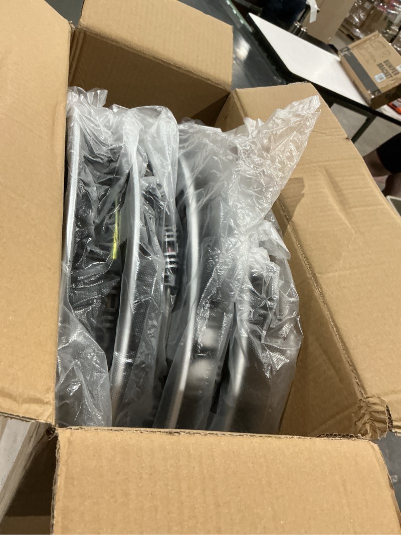 Condition photo showing Good Condition for hubcap wheel covers replacement r16 size hub caps universal-fit steel wheel rim cap abs tire cover for most cars trucks suv sedans -set of 4?16-inch?silver-black?