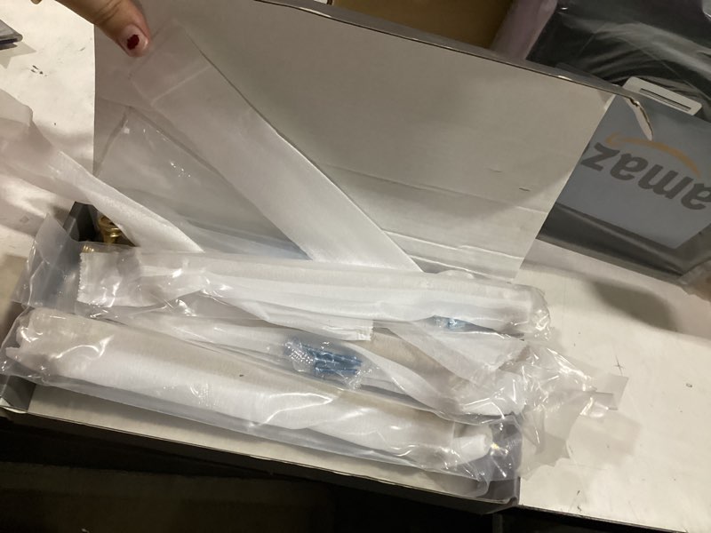 Condition photo showing Good Condition for amerdeco 10 pack champagne bronze cabinet pulls 9 inch(228mm) hole center cabinet hardware kitchen cabinet handles for bathroom drawer pulls dresser pulls zh0014 9"/228mm hole center 10 champagne bronze