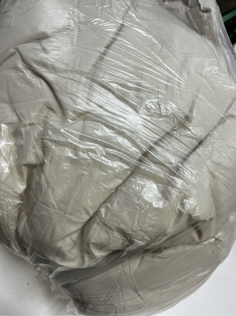 Condition photo showing Good Condition for Litanika California King Comforter Set Beige - 7 Pieces Bed in a Bag Cal King Beddding Comforter Sets, Plain Lightweight Bed Set with Comforter, Sheets, Pillowcases & Shams