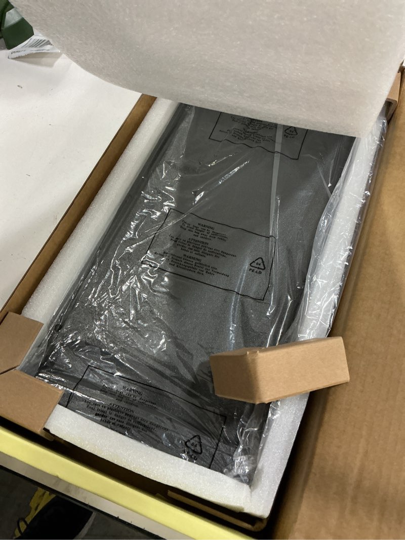Condition photo showing New/Like New for upgraded wb31x24738 cast iron griddle replacement for ge appliance stove range cooktop, nitrided non-stick coating, wb31x49806 gas stove top center part for ge, 19.5"×9" integrated griddle plate