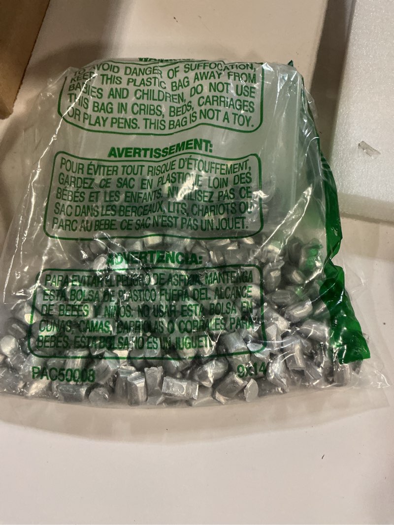 Condition photo showing Good Condition for High Purity 99.6% Raw Aluminum Pellets,Aluminum Ingot for Metal Casting,Metal Melting,DIY(1.1Pound)