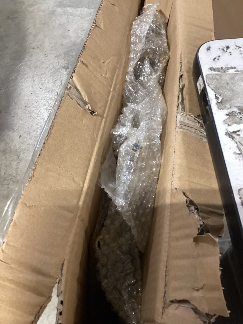 Condition photo showing Good Condition for 58 Inch Floor Easels for Display Wedding Sign,Iron Adjustable Arts & Crafts Easels,Metal Easel Stand with Chain Support for Mirror(Gold)