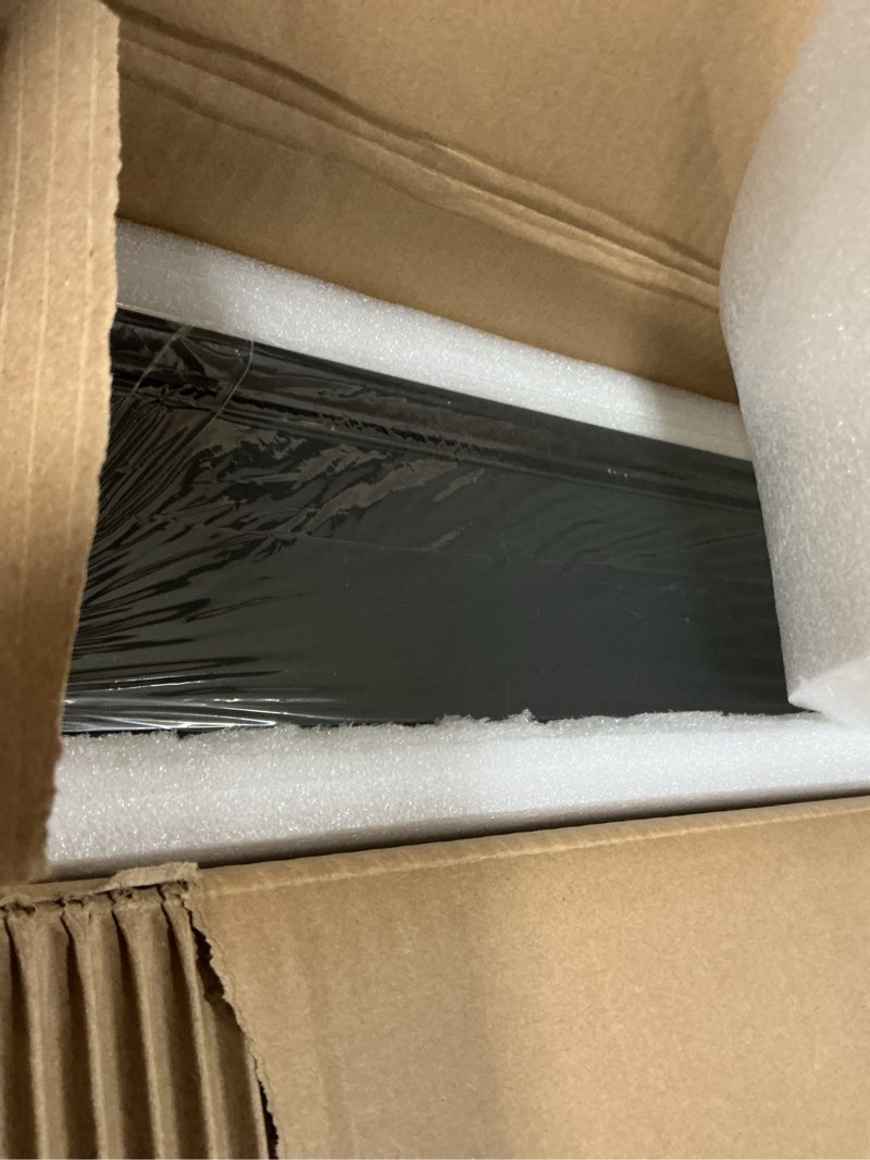 Condition photo showing Good Condition for 16x24 Inch Medicine Cabinet with Mirror, Aluminum Bathroom Mirror Cabinet, Beveled Edge Mirrored Single Door, Adjustable Shelves, Surface or Recessed Mount Mirrors with Storage, Black 16 in. x 24 in.