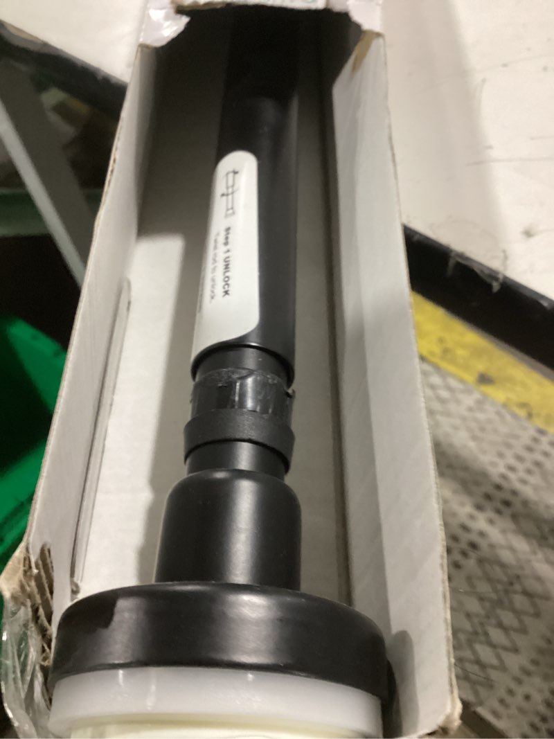 Condition photo showing Good Condition for Black Shower Curtain Rod 31 to 80 Inch,1 Inch Diameter Adjustable Spring Tension Stainless Steel Telescoping Rod,Easy Install,No Rust 31-80 Black