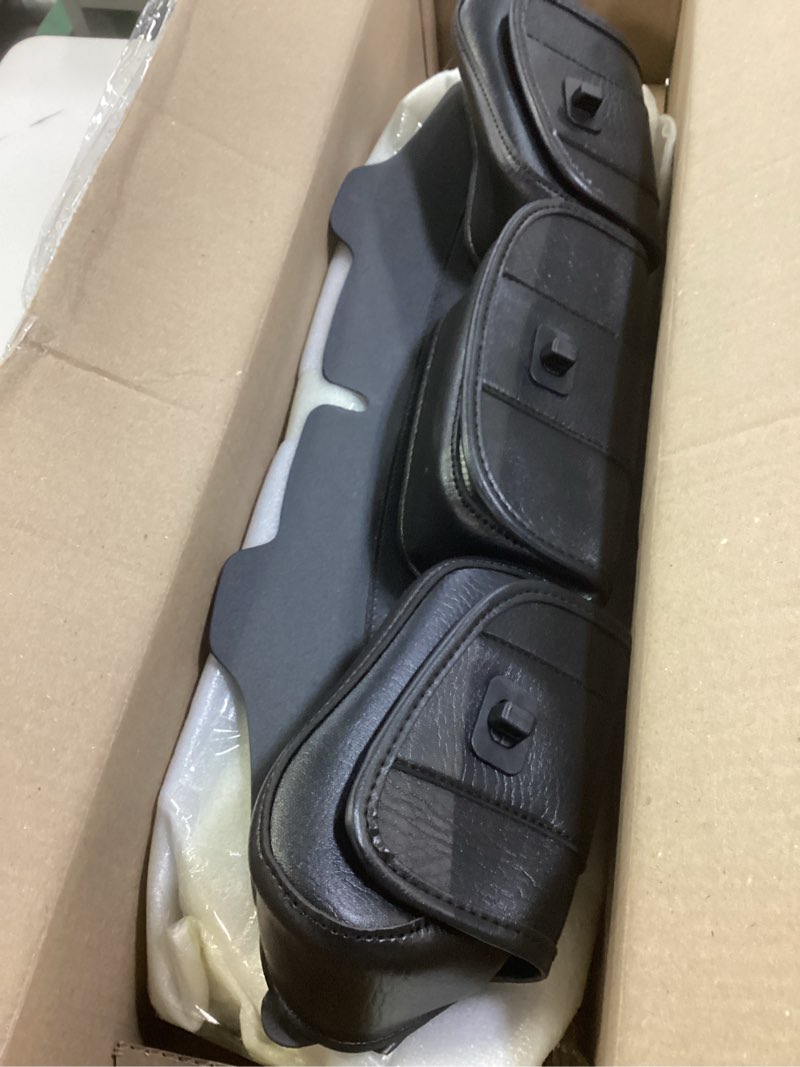 Condition photo showing Good Condition for fovplue windshield bag, three-pocket batwing fairing pouch for harley electra glide street glide trike flhtcu/i flhtcutg flhxxx flhx/i flhtk flht/i flhtc/i flhtc 1996-2013, black for 1996-2013 touring models