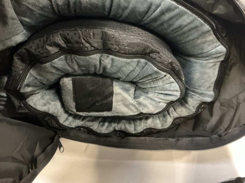 Condition photo showing Good Condition for WESTERN HOME Orthopedic Dog Beds Medium Sized Dog, Pet Sofa Bed with Removable Washable Cover, Egg Foam Support, Bolster Cushion for Comfortable Sleep, Waterproof Lining and Non-Slip Bottom 28.0"L x 23.0"W x 6.5"Th Grey
