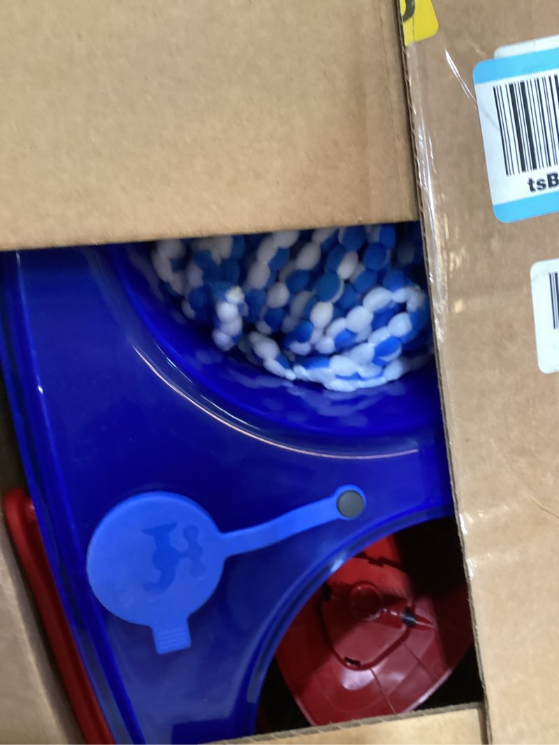 Condition photo showing As Is for o-cedar rinseclean spin mop & bucket system | clean with water | removes 99% of bacteria