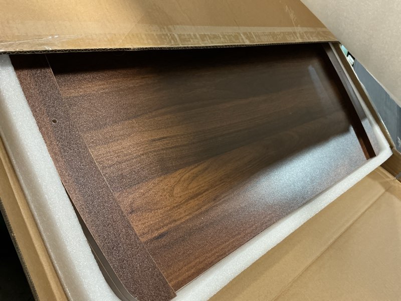 Condition photo showing Good Condition for noodle board stove cover with handles, wood stove top covers for electric stove and gas burners, wooden decorative serving tray kitchen sink cover for counter space (walnut)