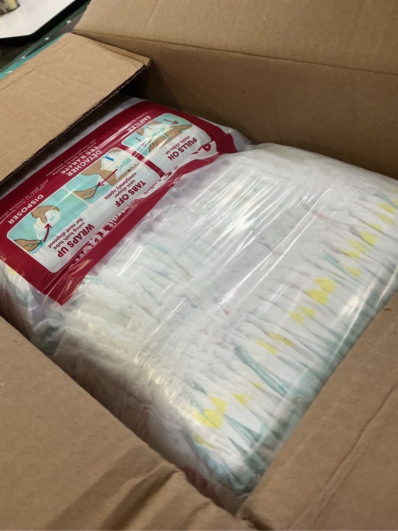 Condition photo showing New/Like New for pampers diapers - cruisers 360 - size 3, 168 count, babyproof, up to 100% leakproof pull-on diaper (packaging may vary) size 3 168