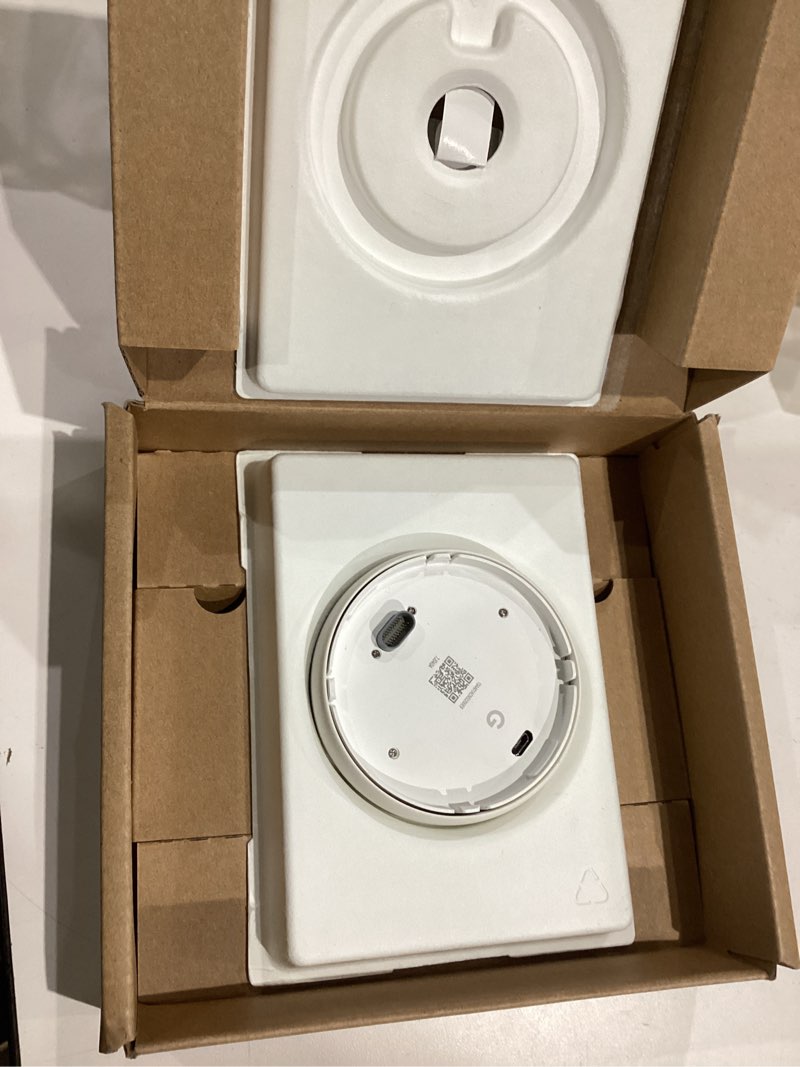 Condition photo showing Good Condition for nest thermostat e programmable smart thermostat for home, app controlled via wifi, programmable, compatible with alexa and google assistant, frosted white color (t4002es)