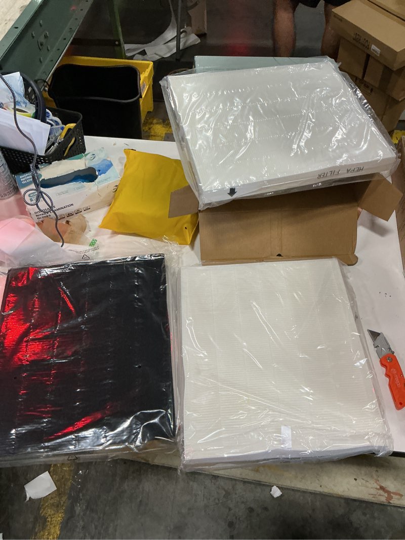 Condition photo showing New/Like New for ap-1512hh filter replacement set for coway airmega ap-1512hh and airmega 200m air purifiers, 2 hepa filter and 6 carbon pre-filters, compared to part # 3304899 2 efficient filters + 6 carbon filters