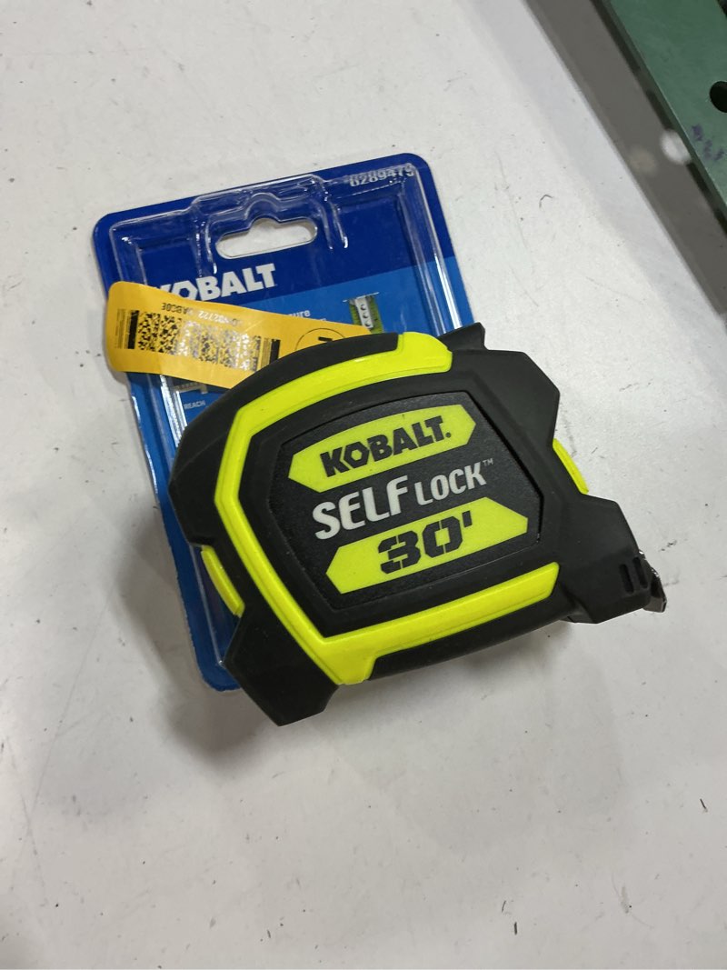 Condition photo showing Good Condition for kobalt self lock 16-ft auto lock tape measure