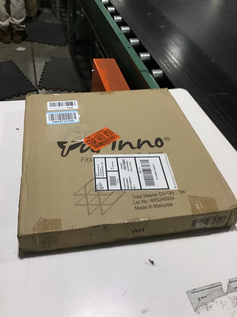 Condition photo showing New/Like New for Furinno Cubicle Cube Insert, 9-Compartment Cube Organizer, Fits into Furinno Extra Thick Cubes, for Organizers and Storage, White (Does not fit IKEA Kallax Shelving) White 9-Compartment Insert