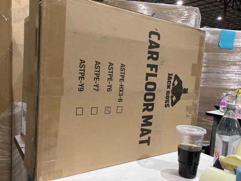 Condition photo showing New/Like New for Floor Mats 6PCS Custom Fit All-Weather TPE Cargo Liner Cargo Trunk Accessories,Compatible 2024 2025 New Version Tesla Model 3, Set of 6 Mats