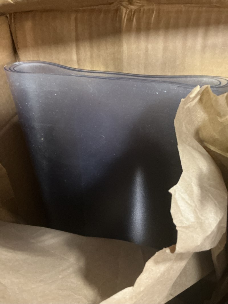 Condition photo showing Good Condition for Dimex 46"x 60" Clear Rectangle Office Chair Mat For Hard Floors (1532630), 46" X 60"